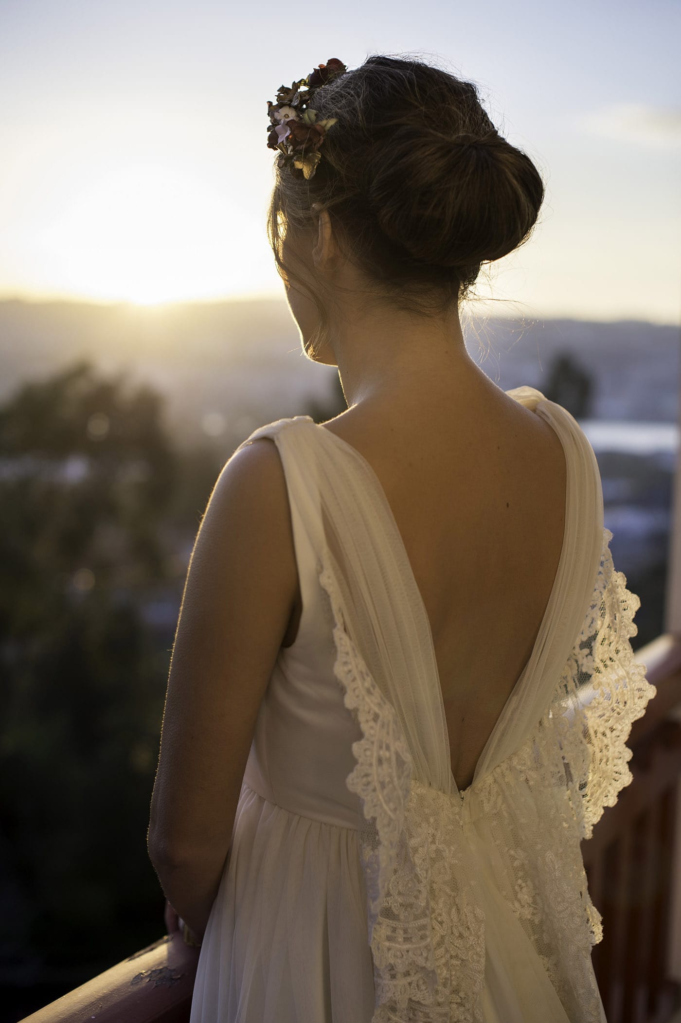 Escote espalda vestido de novia-Love Lovely